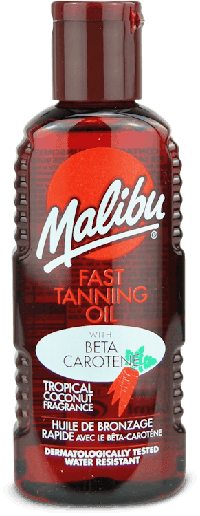 Malibu Fast Tanning Oil with Beta Carotene 100ml