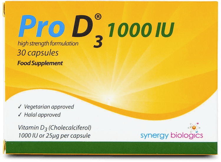 Pro D3 1000IU 30 Capsules