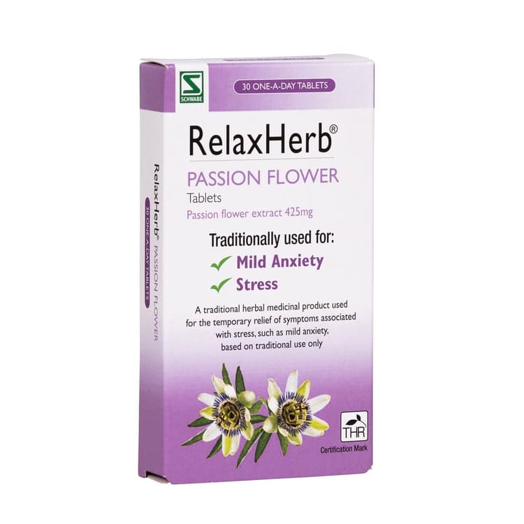 RelaxHerb Passion Flower Tablets