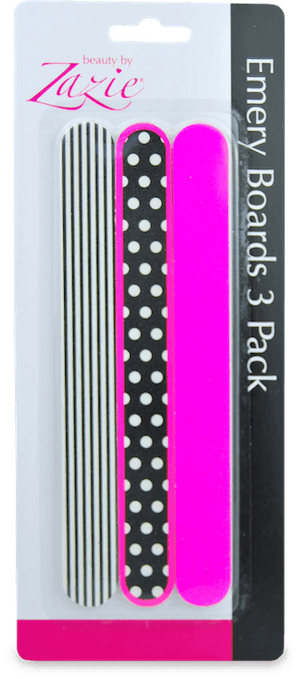 Zazie Emery Boards 3 Pack Nail File