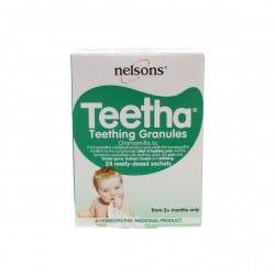 Nelsons Teetha Teething Granules 3+ Months - 24 Sachets