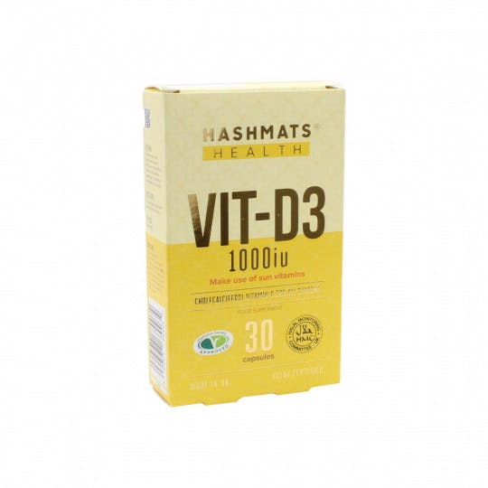 Hashmats Health Vit-D3 Capsules