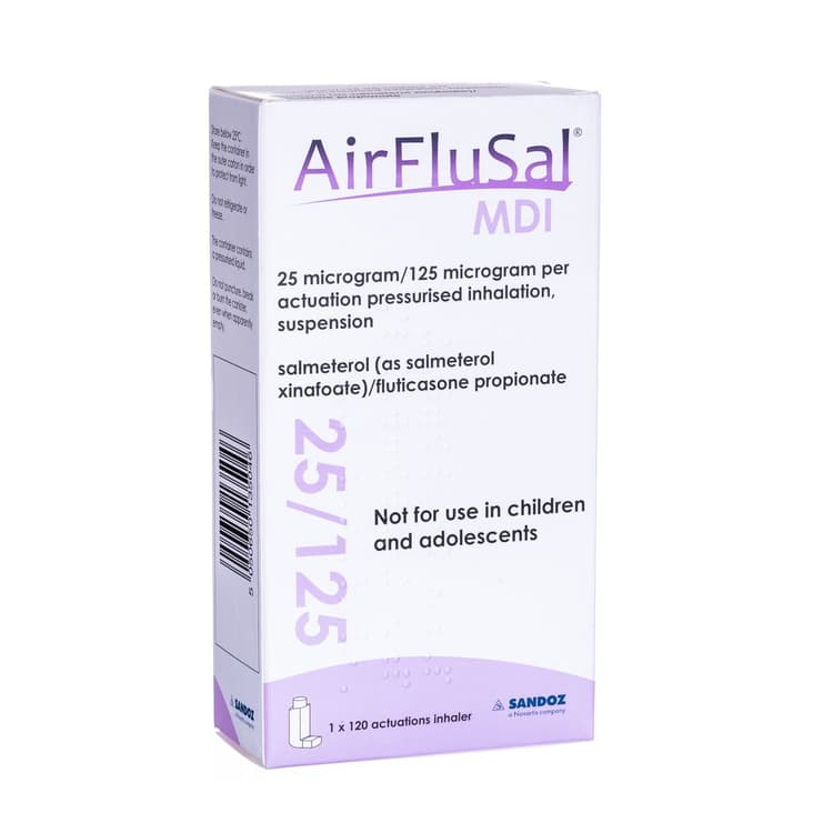 Flusol Inhaler Buy AirFluSal Inhaler: Asthma Medication | UK Meds