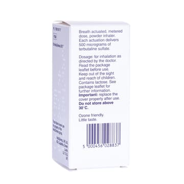 Buy Bricanyl Inhaler: UK Stockist | Terbutaline Sulphate | UK Meds