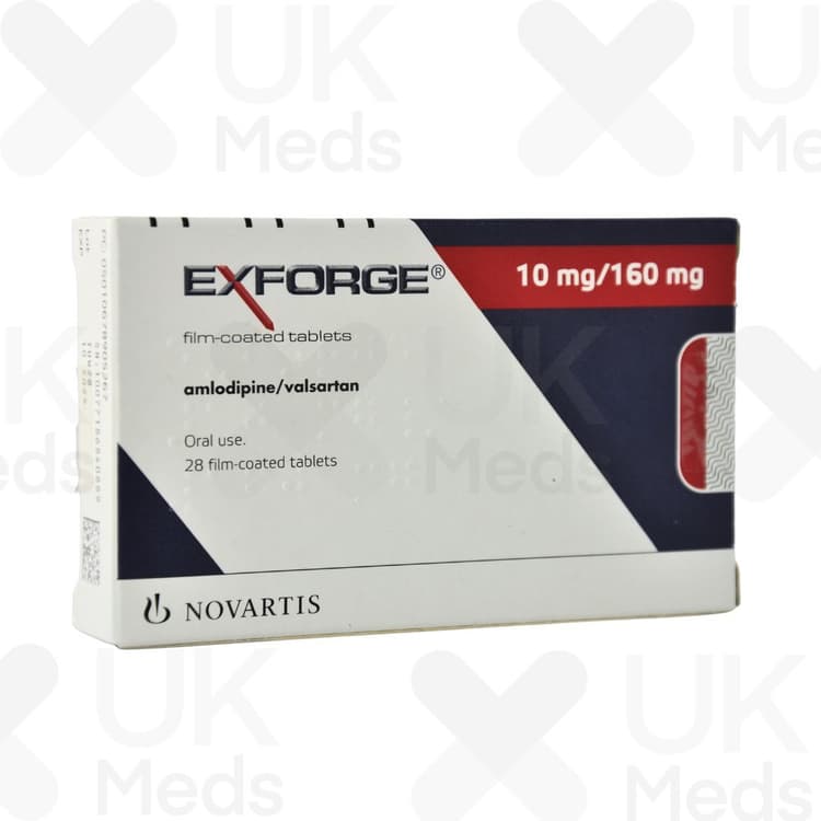 Buy Exforge Online: amlodipine/valsartan tablets | UK Meds