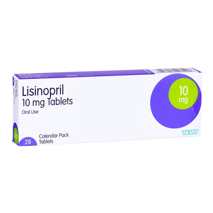 Buy Lisinopril tablets from 15p each UK Meds
