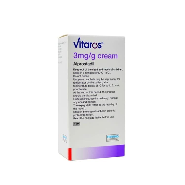 Buy Vitaros (Alprostadil) Cream | Penis Cream | UK Meds