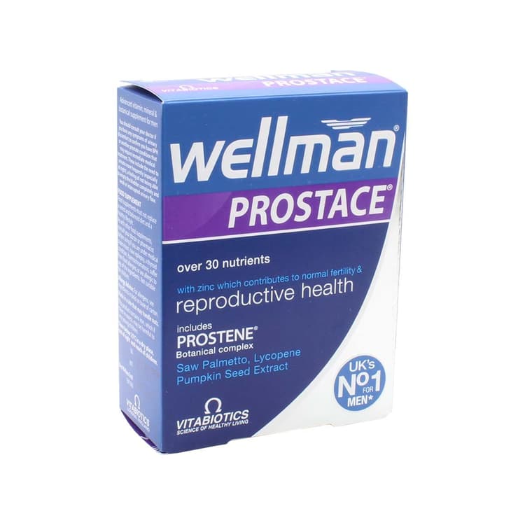Buy Wellman Prostace - 60 Tablets Online | UK Meds