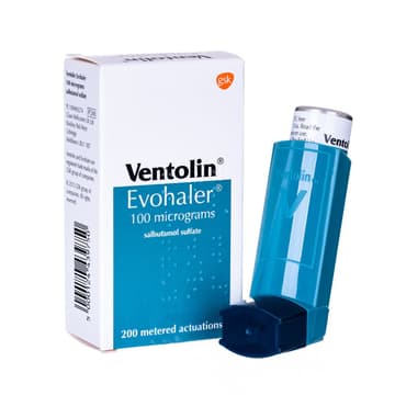 Buy Ventolin (Salbutamol) Inhalers UK | Next Day Delivery