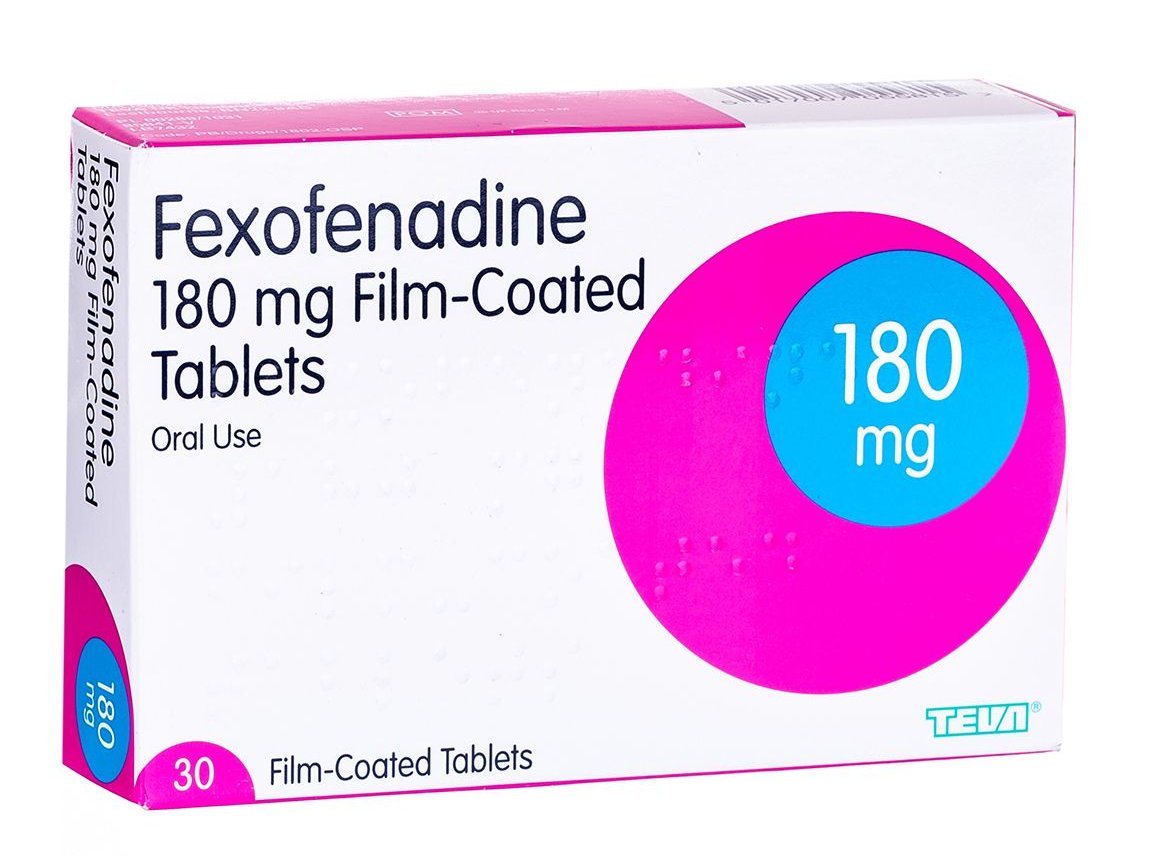 fexofenadine for hay fever