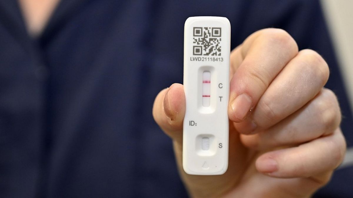 lateral flow test kit