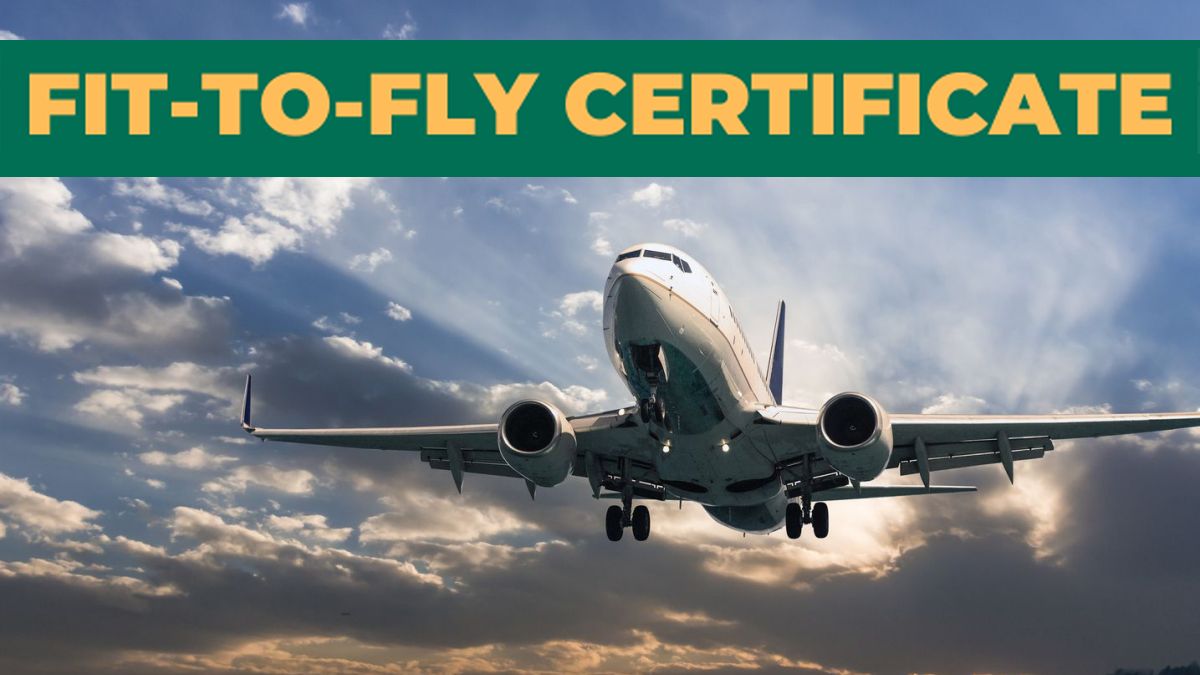 fit to fly certificate UK