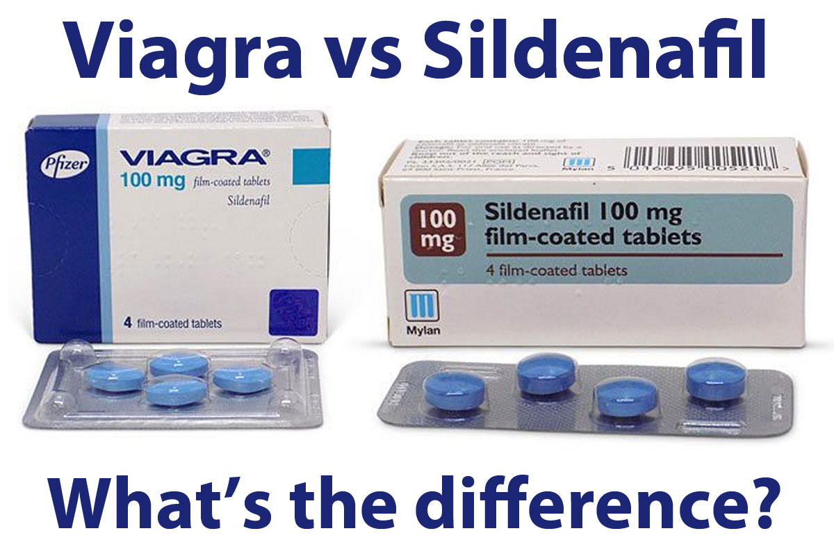 viagra vs sildenafil comparison