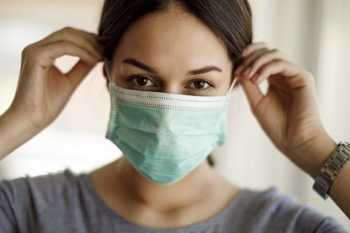 woman face mask